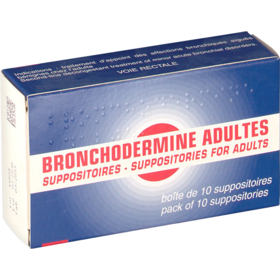 Bronchodermine Adultes - 10 suppositoires