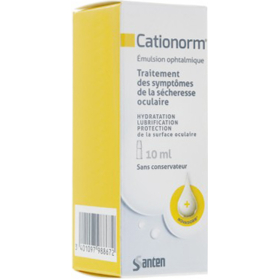 CATIONORM - Emulsion Ophtalmique - 10 ml