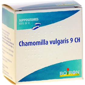 Chamomilla Vulgaris 9 CH - 12 suppositoires