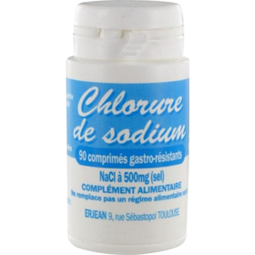 Chlorure de Sodium 0,50 g - 90 comprimés