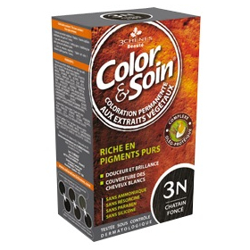 Coloration Châtain Foncé 3N - 135 ml