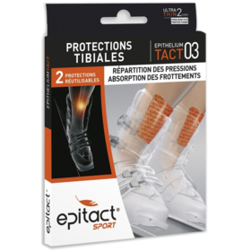 EPITHELIUMTACT 03 - Protections Tibiales - 2 plaques