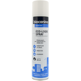 Biocanina Habitat Eco-Logis spray insecticide désodorisant 300 ml