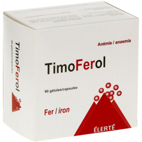 TimoFerol Anémie - 90 gélules