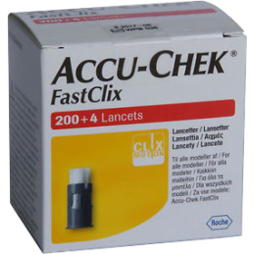 FASTCLIX - Lancette Glycémie - 204 lancettes