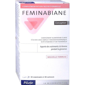 FEMINABIANE - Conception - 30 comprimés + 30 capsules