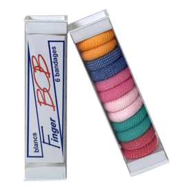 FINGER BOB - Bandages pour Doigts Couleurs - 6 couleurs assorties