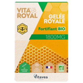 VITA’ROYAL - Gelée Royale Fortfiant Bio - 10 ampoules