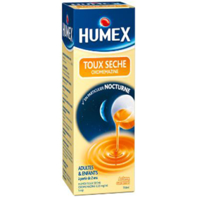 HUMEX - Sirop Toux Sèche Oxomémazine 0,33 mg ml - 150 ml