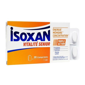 ISOXAN - Vitalié Senior - Triple Action - 20 comprimés