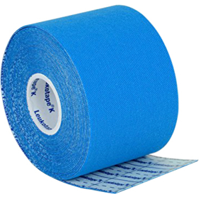 LEUKOTAPE - K - Bande Adhésive Elastique Bleue 5 cm x 5 cm