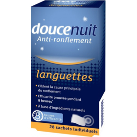 DOUCE NUIT Languette Anti-Ronflement - 28 sachets