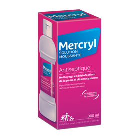 MERCRYL - Solution Moussante Antiseptique - 300 ml