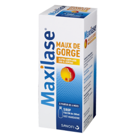 MAXILASE - Sirop Maux de Gorge - 200 ml