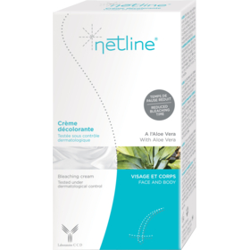 NETLINE - Crème Décolorante Visage & Corps - 20 ml