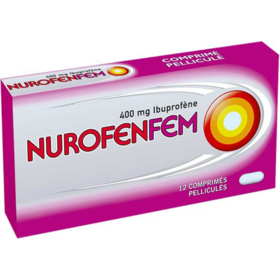 NUROFEN FEM - Ibuprofène 400 mg - 12 comprimés