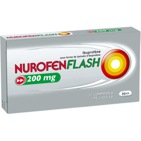 NUROFEN FLASH - Ibuprofène 200 mg - 12 comprimés