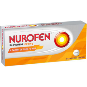 NUROFEN - Ibuprofène 200 mg - 20 comprimés