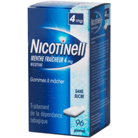 Nicotinell 4 mg Menthe Fraîcheur - 96 gommes