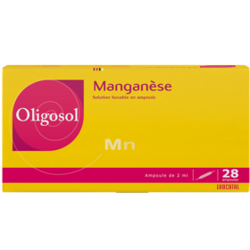 OLIGOSOL - Manganèse - 28 ampoules de 2 ml 