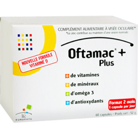 Oftamac Plus Yeux & Vision - 60 capsules