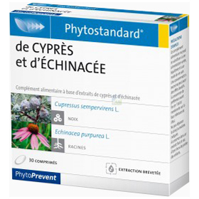 PHYTOSTANDARD - Cyprès-Echinacée - 30 comprimés