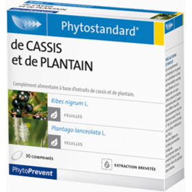 PHYTOSTANDARD - Cassis-Plantain - 30 comprimés