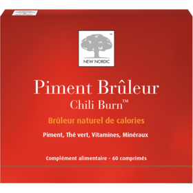 PIMENT BRULEUR - Brûleur Naturel de Calories - 60 comprimés