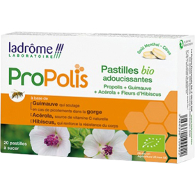 PROPOLIS - Pastille Bio Adoucissante - 20 pastilles