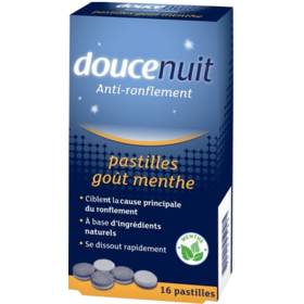 Pastille Anti-Ronflement Menthe - 16 pastilles