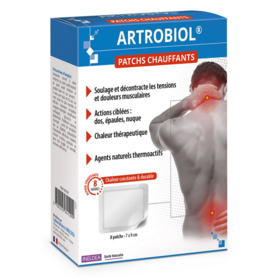 ARTROBIOL - Patchs Chauffants - 8 patchs