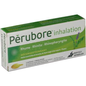 Perubore Inhalation Décongestionnant - 15 capsules