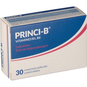Princi-B Vitamines B1 B6 - 30 comprimés