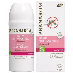 PRANABB - Roller Anti-Moustique Bébé Bio - 30 ml
