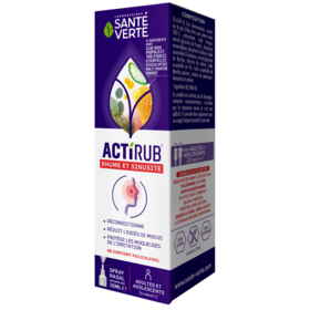 ACTIRUB - Spray Nasal Nez Bouché - 20 ml