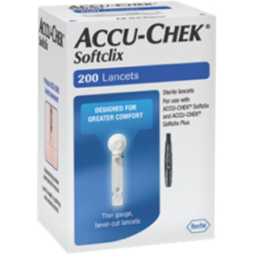 SOFTCLIX - Lancette Recharge Glycémie - 200 lancettes