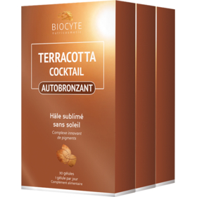 SOLAIRE - Terracotta Cocktail Autobronzant - Lot de 3 x 30 gélules