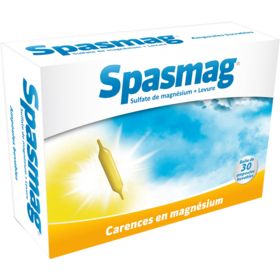 SPASMAG - Carrence en Magnésium - 30 ampoules