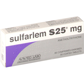 Sulfarlem S25 mg - 60 comprimés