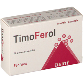 TimoFerol Anémie - 30 gélules