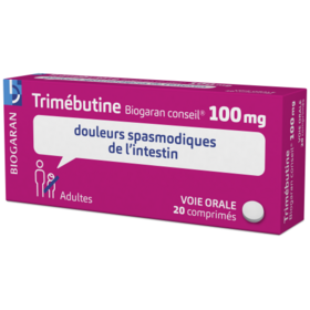 Trimebutine - Douleurs Spasmodiques 100 mg - 20 comprimés