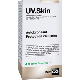 UV.SKIN - Autobronzant & Protection Cellulaire - 56 gélules