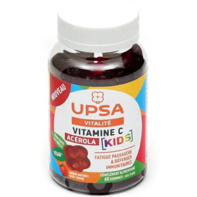UPSA VITALITE - Vitamine C Acérola Kids - 60 gommes 