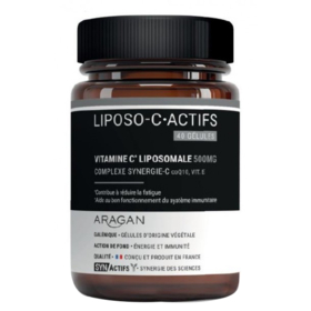 LIPOSO - C ACTIFS - Vitamine C Liposomale 500 mg - 40 gélules