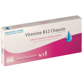 Vitamine B12 Collyre - 10 unidoses