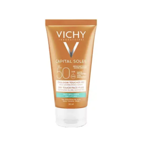 Vichy Capital Soleil Emulsion Toucher Sec SPF50 Anti Brillance 50ml