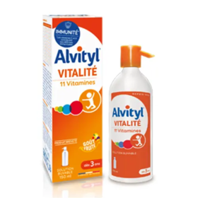 Alvityl Vitalité Solution Buvable Multivitaminée dès 3 ans 150 ml