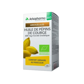 ARKOGELULES - Huile de Pépins de Courge Bio - Confort urinaire - 180 capsules