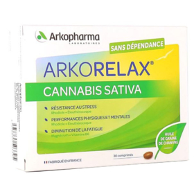 ARKORELAX - Cannabis Sativa - 30 comprimés
