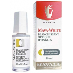 Mava-White Blanchissant Optique d'Ongles - 10 ml
